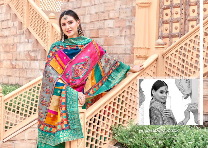 Kala Jecord 5 Heavy Dupatta Festive Wear Wholesale Designer Salwar Suits Catalog